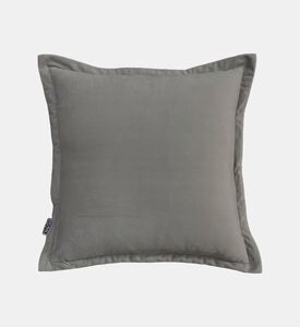Home Deco and More Carpi Textured Square Cushion, Grey, Packshot View