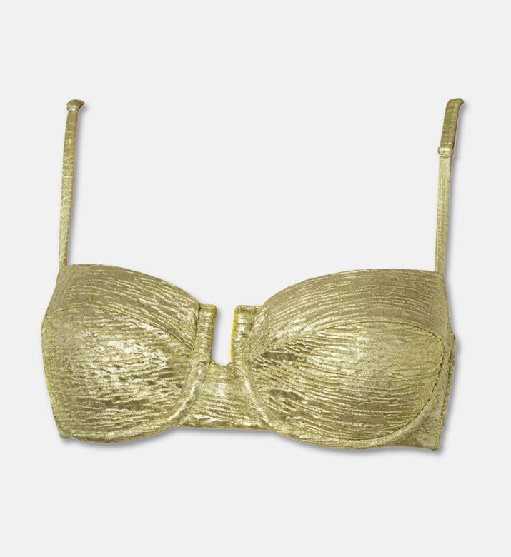 Reborn Textured Halter Bikini Set, Packshot View