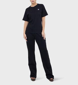 Logo Shot-sleeved Cotton T-shirt