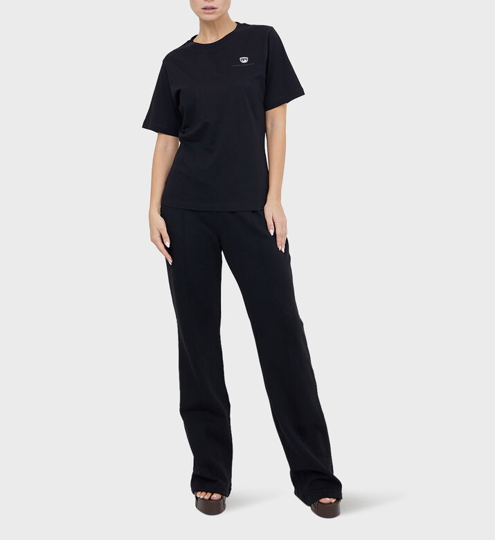 Logo Shot-sleeved Cotton T-shirt