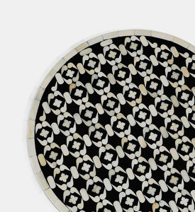 Home Deco and More Chess Round Iron Coffee Table, Packshot View Home Deco and More Chess Round Iron Coffee Table, Packshot View