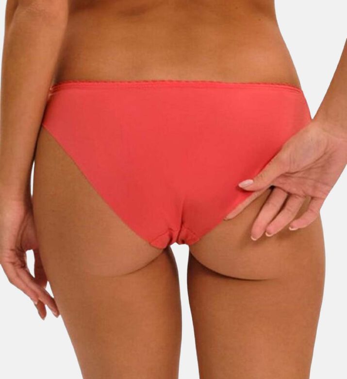 سروال داخلي منخفض الخصر مطرز بتصميم تدريجي