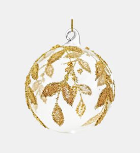 Shishi Glass Ball Beaded, Clear, 10-cm, Packshot View