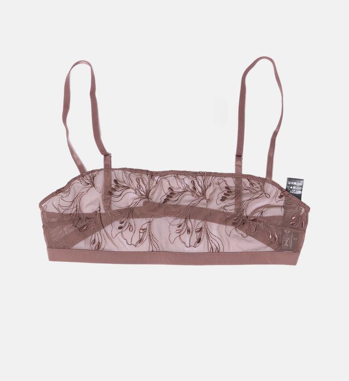 Saaudrey Floral-embroidery Bra