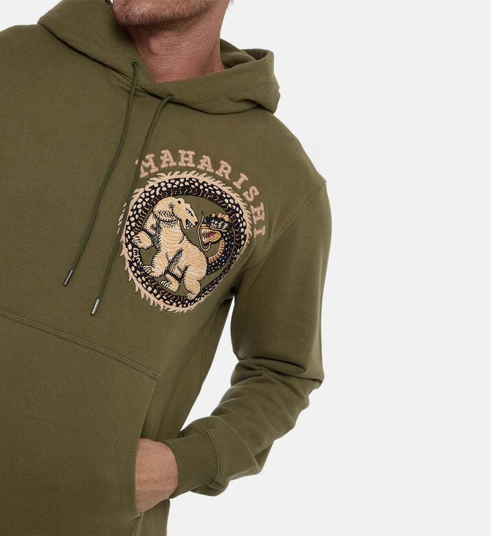 Maharishi Hoodie, Model View Maharishi Hoodie, Model View
