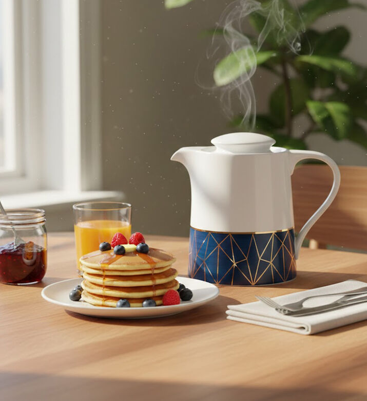 Spal Cosmopolitan Porcelain Teapot, Packshot View