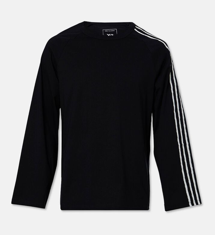 Y-3 Stripe-print Long-sleeve Top, Packshot View
