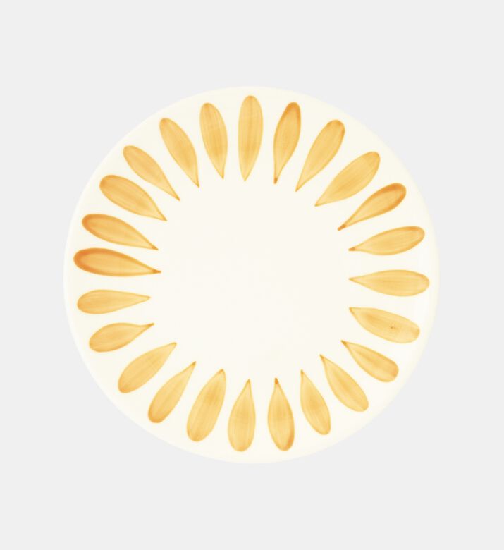 Painted Round-shape Dinner Plate