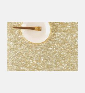 مفرش صحون مستطيل بتفاصيل دانتيل