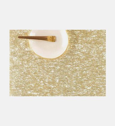 Metallic Lace Rectangular Placemat