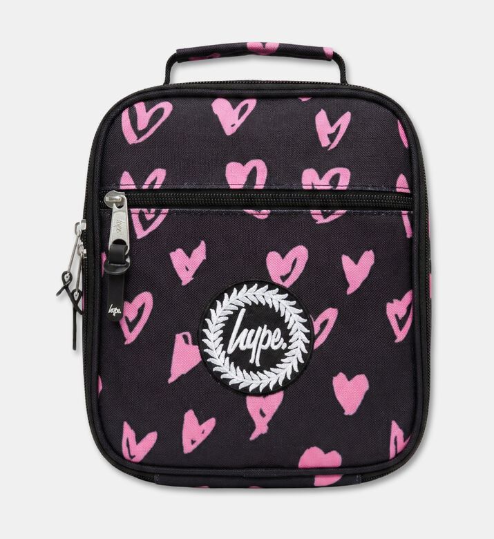 Hype Zip Closure Front Pocket Lunch Bag, Packshot View