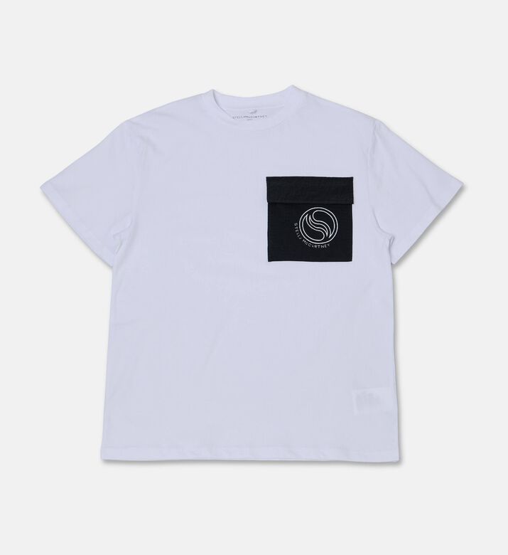 Stella McCartney Contrast Pocket T-shirt, Packshot View
