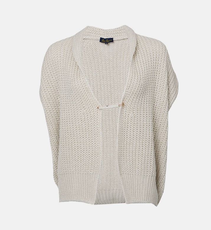 Knit Sleeveless Cardigan