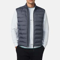 Full-zip Front Sleeveless Puffer Vest