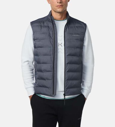 Full-zip Front Sleeveless Puffer Vest