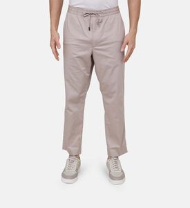 Straight-leg Cropped Trousers