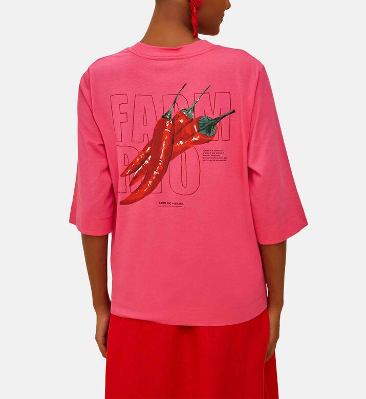 Spicy Pepper Box Graphic-print T-shirt