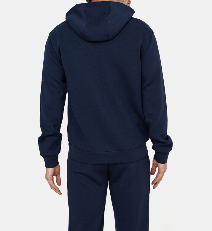 جاكيت بغطاء رأس وسحاب كامل