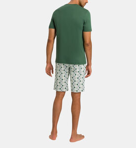 Night Day Printed Short Pajama Set