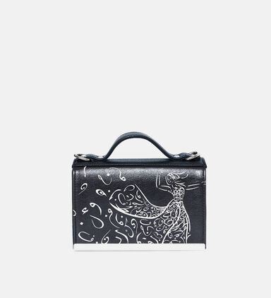 Arabic Calligraphy Dancing Figure Handbag