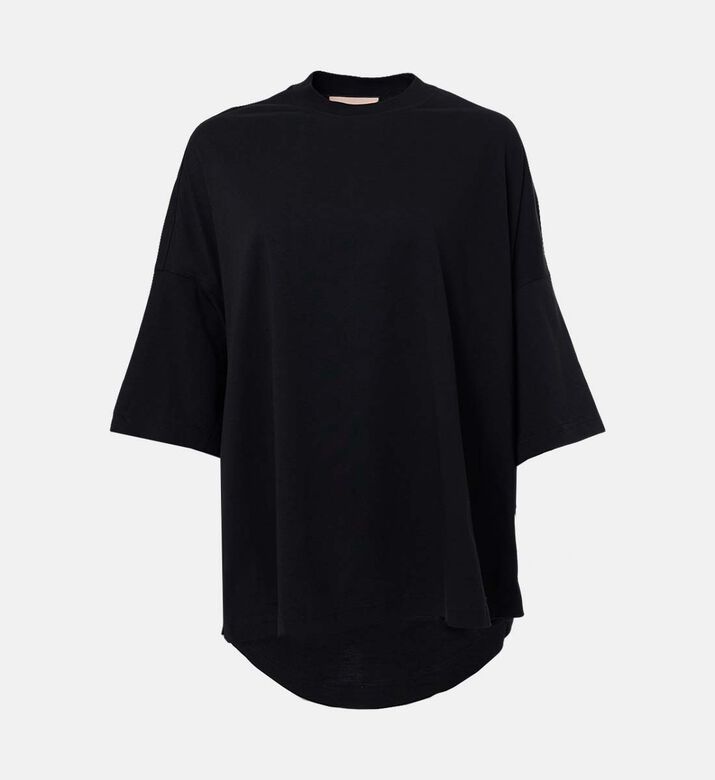 Plan C Wide Short-sleeve Regular-fit T-shirt, Black, L, Packshot View