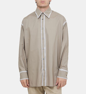 قميص بوبلين قطن