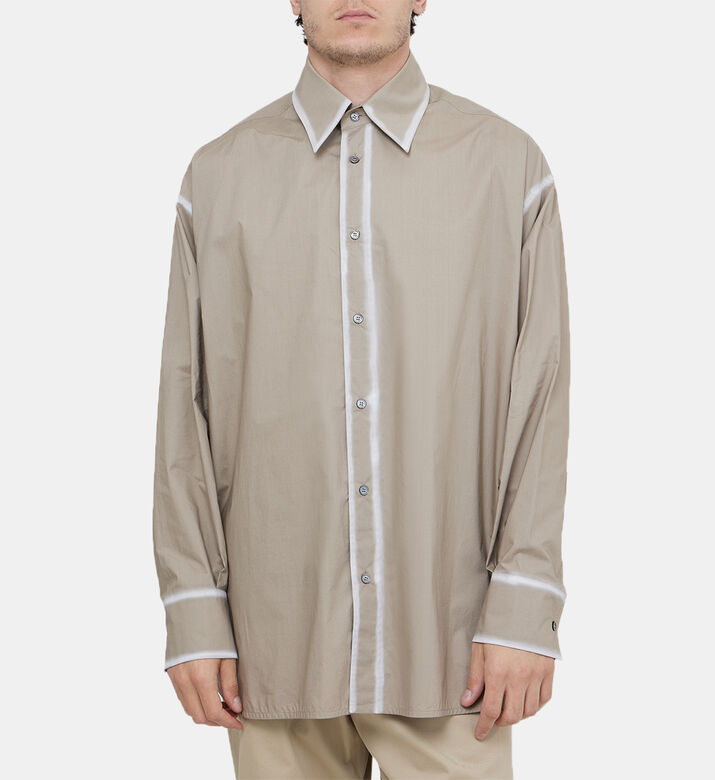 قميص بوبلين قطن