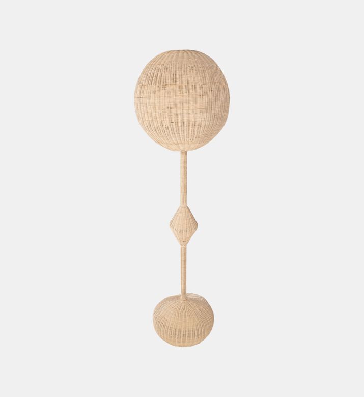 Rattan Round Shape Lamp