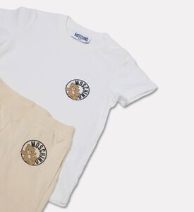 Moschino BKT Teddy Logo-print Two-piece Set, Packshot View