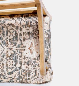 Raji Digital Printed 3-seater Sofa