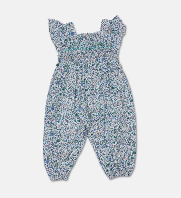 Tartine et Chocolat Floral-print Flutter Sleeves Romper, Packshot View