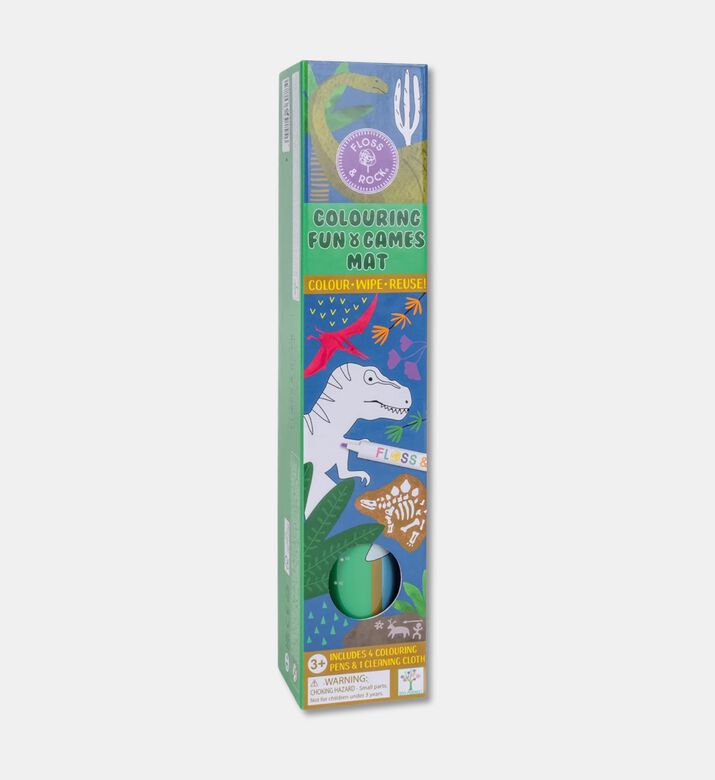 Floss and Rock Dino Colouring Fun And Games, Packshot View