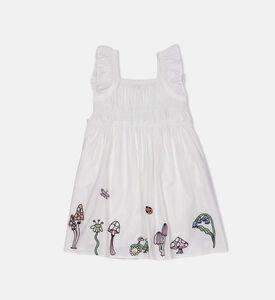 Sleeveless Forest Print Dress Sleeveless Forest Print Dress