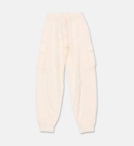 La Mia Bambina Pant, Ecru, 12.5y, Packshot View