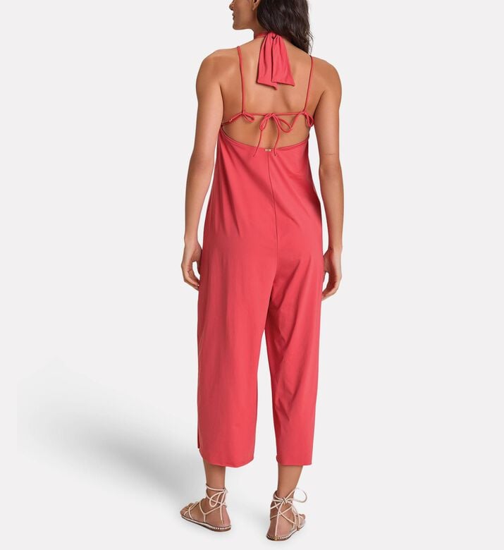 LIVE! Wide Halter Jumpsuit, Model View