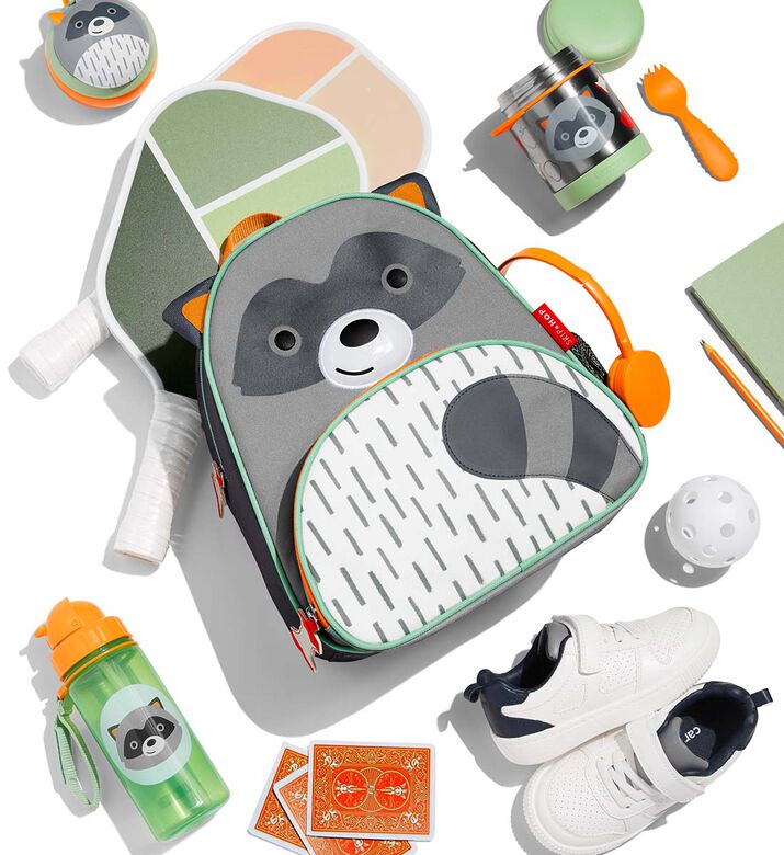 Raccoon Zoo Printed Food Jar