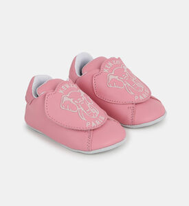 حذاء جلد مطرز