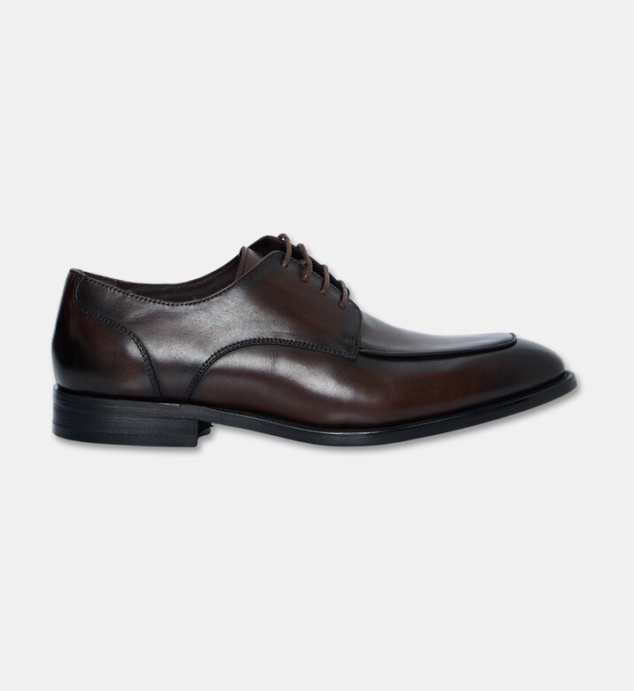 Pollini Shoes Formal Lace Up Leather, Brown, Eu-40, Packshot View