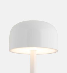 Leitmotiv James Led Table Lamp, White, Packshot View