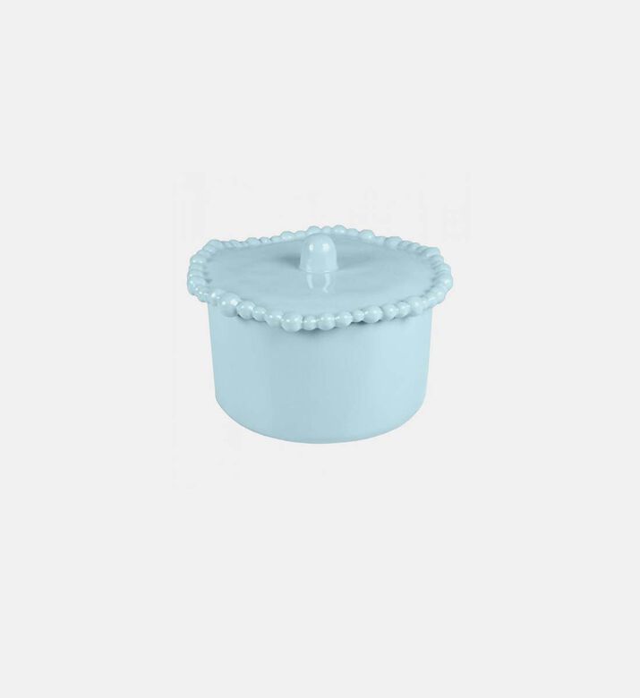Pearl Embellished Mini Biscuit Jar