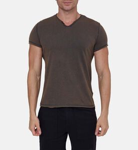 Monastir Cotton V-neck T-shirt