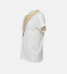 Zip Digital-print Monogram T-shirt