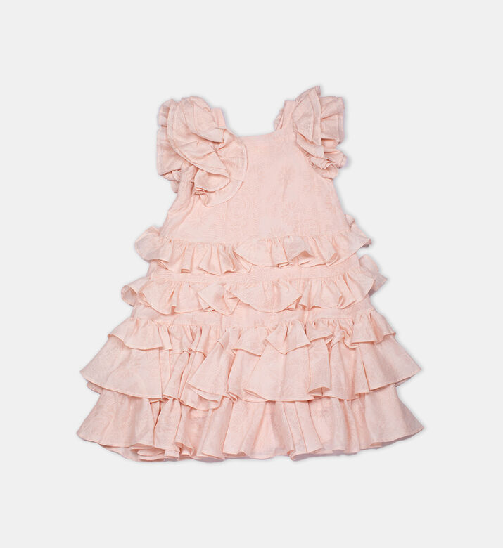 Ball Gown Buttoned Dress