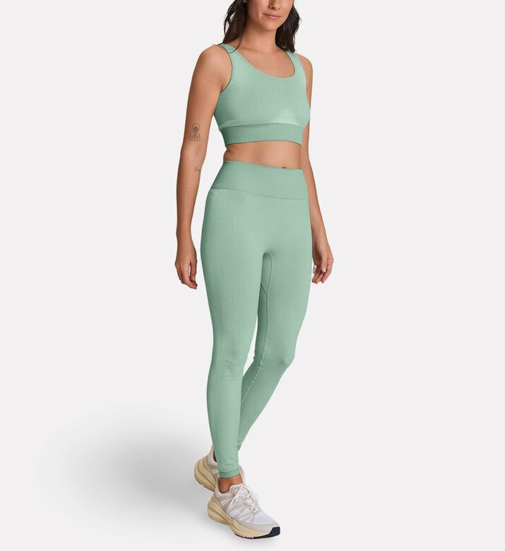 LIVE! Gradient Seamless Knit Top, Green, L, Model View