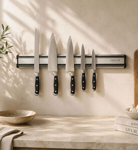 Sabatier Trompette Aluminum Magnetic Knife Bar- 33 Cm, Packshot View