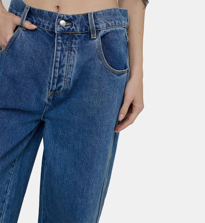 Lucas Wide-legged Denim Pants