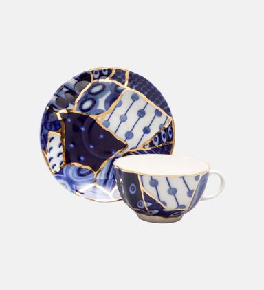 Baikal Gold Dotted Cup Saucer Set