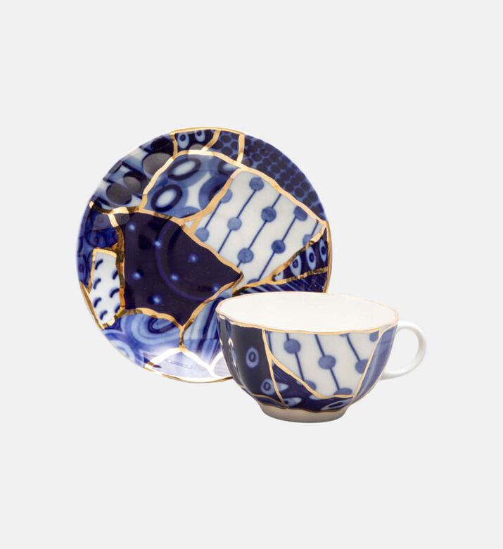 Baikal Gold Dotted Cup Saucer Set