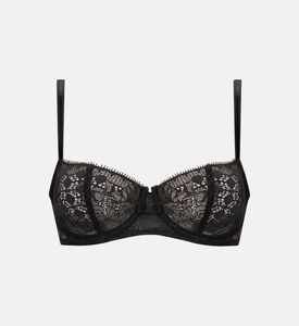 Chantelle Day-to-night Half-cup Bra, Black, 32, C, Packshot View