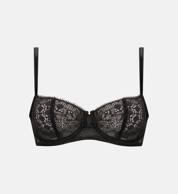 Chantelle Day-to-night Half-cup Bra, Black, 32, C, Packshot View